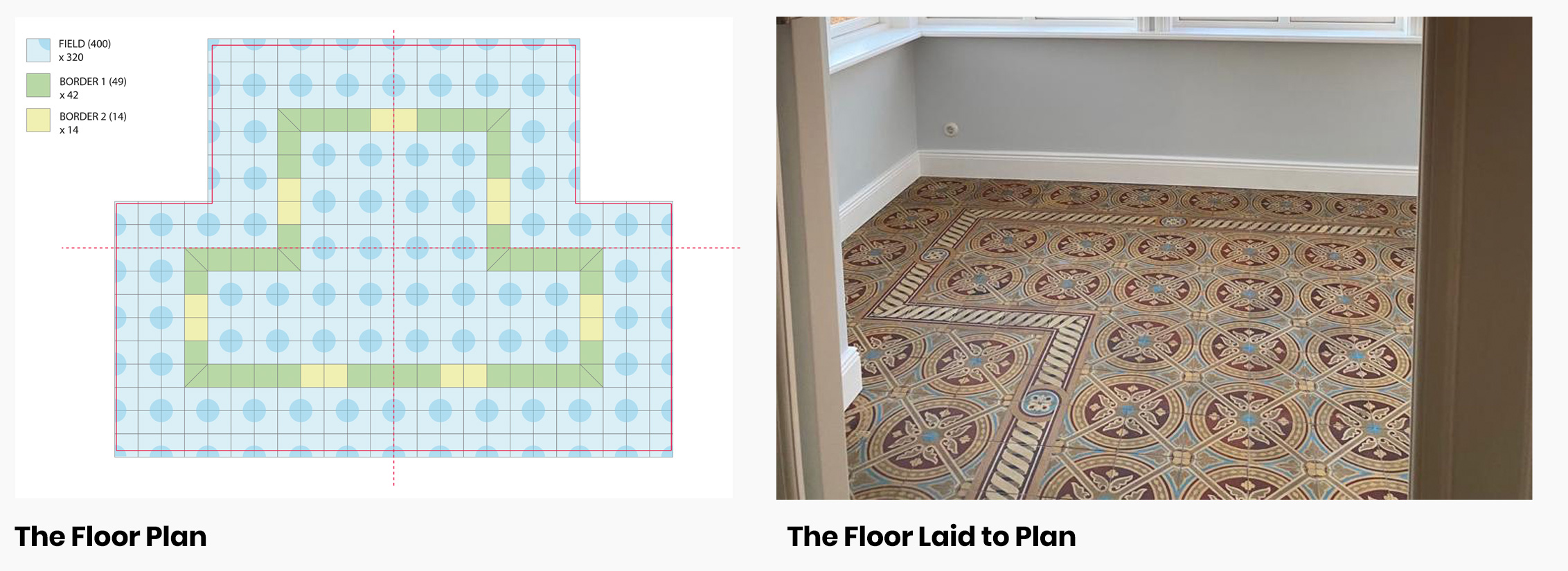 The French Antique Tile Company: Helping you with the Layout
