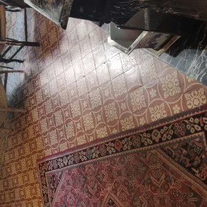 Boulenger tiles in Claude Monet house, Giverny, France