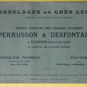 Antique Perrusson paves