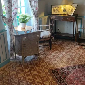 Boulenger tiles in Claude Monet house, Giverny, France