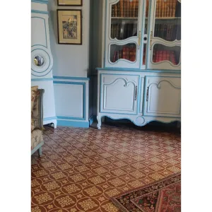 Boulenger tiles in Claude Monet house, Giverny, France