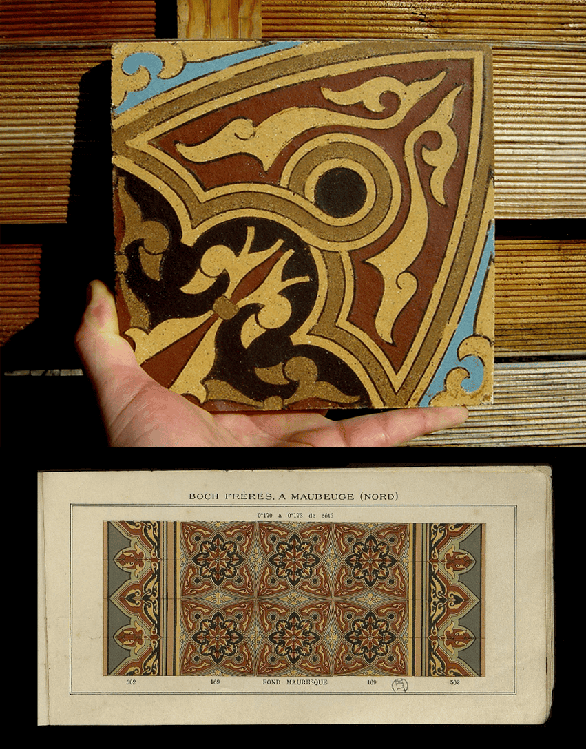 We bring authentic European tiles, hand-restored to your home We bring authentic European tiles, hand-restored to your home